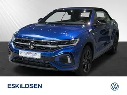 Ravennablau schwarz Gebraucht 2024 VW T-Roc Cabriolet R-line Cabrio | 40.990 € (Teuer)
