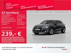 Manhattangrau metallic Gebraucht 2024 Audi A3 Advanced Plus Limousine | 31.041 € (Guter Preis)