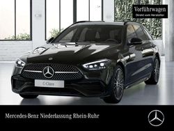 Obsidianschwarz Gebraucht 2025 Mercedes C220 AMG Kombi | 57.490 €
