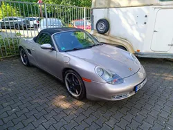 Silber Gebraucht 2000 Porsche 986 Boxster Cabrio | 10.000 €