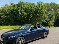 Blau Gebraucht 2018 Mercedes C300 Cabrio | 29.399 € (Fairer Preis)