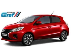 Amarena rot Gebraucht 2024 Mitsubishi Space Star Select+ Limousine | 15.990 € (Etwas zu teuer)
