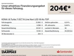 Weiß Gebraucht 2021 Hyundai Kona N Line SUV | 21.990 € (Guter Preis)