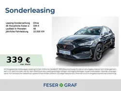 Midnight schwarz metallic Gebraucht 2024 Cupra Leon Kombi | 32.590 € (Teuer)