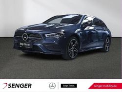 Denimblau Gebraucht 2021 Mercedes CLA250e Shooting Brake AMG Kombi | 27.680 € (Etwas zu teuer)