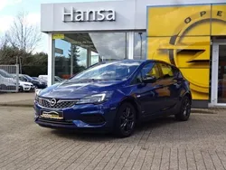 Nautic blau (metallic) Gebraucht 2021 Opel Astra Design & Tech Limousine | 17.950 € (Fairer Preis)
