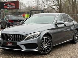 Grau Gebraucht 2017 Mercedes C250 AMG line Limousine | 17.399 € (Fairer Preis)