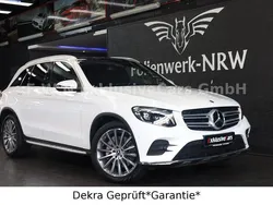 Weiß Gebraucht 2018 Mercedes GLC220 AMG SUV | 22.970 € (Teuer)