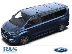 Chroma blue metallic Neu 2025 Ford Tourneo Custom Titanium Van / Kleinbus | 51.990 € (Fairer Preis)