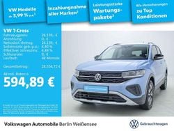 Clear blue metallic Gebraucht 2025 VW T-Cross Goal SUV | 26.139 € (Guter Preis)