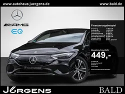 Obsidianschwarz metallic Gebraucht 2024 Mercedes EQE300 Limousine | 50.840 € (Fairer Preis)