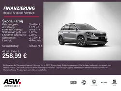 Silber Neu 2025 Skoda Karoq Tour SUV | 39.490 € (Etwas zu teuer)