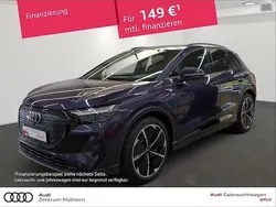 Auroraviolett metallic Gebraucht 2022 Audi Q4 e-tron S-Line SUV | 37.350 € (Superpreis)