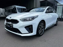 (hw2) deluxe white m (weiß) (metallic) Gebraucht 2021 Kia ProCeed GT-Line Kleinwagen | 20.880 € (Guter Preis)