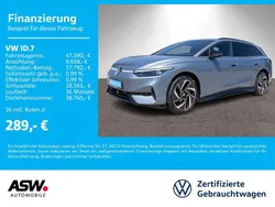 Stonewashed blue metallic Gebraucht 2024 VW ID.7 Pro Limousine | 47.390 € (Fairer Preis)