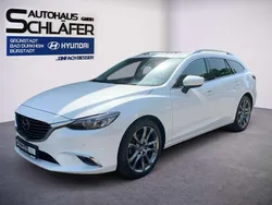 Snowflake white pearl Gebraucht 2018 Mazda 6 Kombi | 19.890 € (Guter Preis)