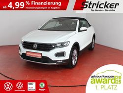 Weiß Gebraucht 2021 VW T-Roc Cabriolet Style Cabrio | 19.484 € (Fairer Preis)