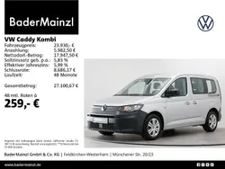 Silber Gebraucht 2021 VW Caddy Van / Kleinbus | 23.930 € (Teuer)