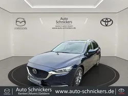 Deep crystal blue Gebraucht 2023 Mazda 6 Center-Line Kombi | 24.990 € (Superpreis)