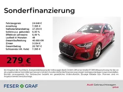 Tangorot metallic Gebraucht 2022 Audi A3 S-Line Limousine | 24.648 € (Guter Preis)