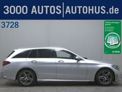Silber Gebraucht 2019 Mercedes C220 AMG line Kombi | 18.980 € (Superpreis)