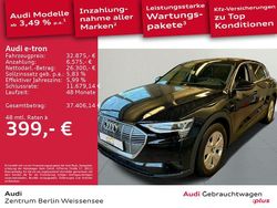 Brillantschwarz Gebraucht 2022 Audi e-tron SUV | 32.875 € (Guter Preis)