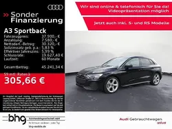 Mythosschwarz metallic Gebraucht 2025 Audi A3 S-Line Limousine | 34.900 € (Superpreis)