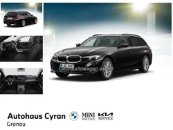 Saphirschwarz (metallic) Gebraucht 2024 BMW 318 Shadowline Kombi | 38.750 € (Etwas zu teuer)