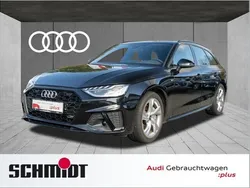 Mythosschwarz metallic Gebraucht 2024 Audi A4 S-Line Kombi | 36.840 € (Guter Preis)