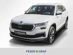 Moon weiss perleffekt Gebraucht 2022 Skoda Kodiaq Tour SUV | 28.840 € (Superpreis)