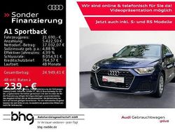Navarrablau metallic Gebraucht 2024 Audi A1 Sportback Advanced Plus Kleinwagen | 21.690 € (Guter Preis)