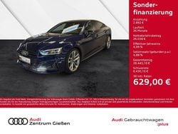 Navarrablau metallic (metallic) Gebraucht 2019 Audi A5 Sportback S-Line Limousine | 27.930 € (Superpreis)
