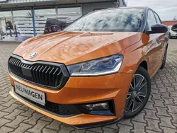 Phoenix orange metallic Gebraucht 2023 Skoda Fabia Monte Carlo Limousine | 20.500 € (Etwas zu teuer)