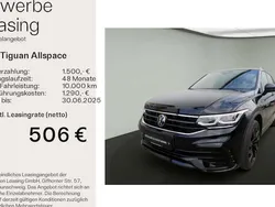 Schwarz Neu 2025 VW Tiguan Allspace R-line SUV | 50.500 € (Guter Preis)