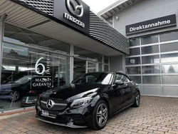 Schwarz Gebraucht 2019 Mercedes C200 AMG line Cabrio | 33.990 € (Fairer Preis)