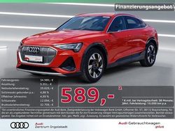 Catalunyarot metallic Gebraucht 2021 Audi e-tron Sportback S-Line SUV | 32.980 € (Guter Preis)