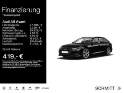 Brillantschwarz Gebraucht 2022 Audi A6 S-Line Kombi | 37.785 € (Superpreis)