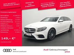 Weiß Gebraucht 2019 Mercedes E220 AMG line Limousine | 25.988 € (Superpreis)