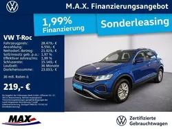 Blau Gebraucht 2024 VW T-Roc Life SUV | 28.479 € (Guter Preis)
