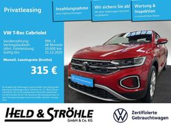 Kings red metallic Gebraucht 2024 VW T-Roc Cabriolet Style Cabrio | 29.320 € (Superpreis)