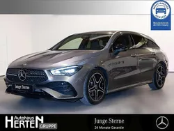 Mountaingrau Gebraucht 2023 Mercedes CLA200 AMG Line Premium Limousine | 37.490 € (Etwas zu teuer)