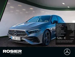 Grau / mountaingrau Gebraucht 2025 Mercedes A180 AMG line Limousine | 33.770 € (Fairer Preis)