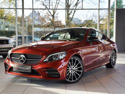 Rot Gebraucht 2018 Mercedes C220 AMG line Coupé | 32.800 € (Teuer)