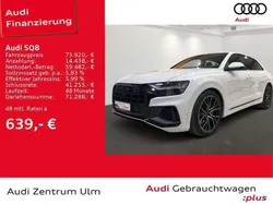 Gletscherweiß metallic Gebraucht 2022 Audi SQ8 Sport SUV | 73.920 € (Superpreis)