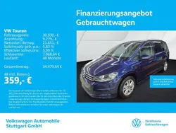 Blau Gebraucht 2024 VW Touran Comfortline Van / Kleinbus | 30.930 € (Guter Preis)