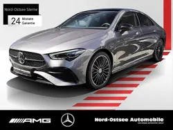 Metalliclack mountaingrau Gebraucht 2024 Mercedes CLA200 AMG Coupé | 38.490 € (Fairer Preis)