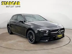 Nachtschwarz unilack Gebraucht 2022 Mercedes A250 AMG line Limousine | 33.970 € (Teuer)