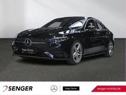 Unilack nachtschwarz Gebraucht 2024 Mercedes A180 AMG Limousine | 31.980 € (Fairer Preis)