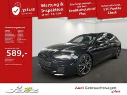 Mythosschwarz metallic Gebraucht 2025 Audi A6 S-Line Kombi | 77.699 €