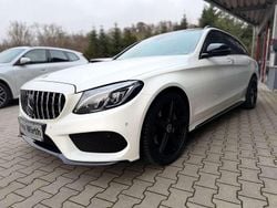 Diamantweiss metalliclack Gebraucht 2017 Mercedes C220 AMG line Kombi | 19.900 € (Etwas zu teuer)